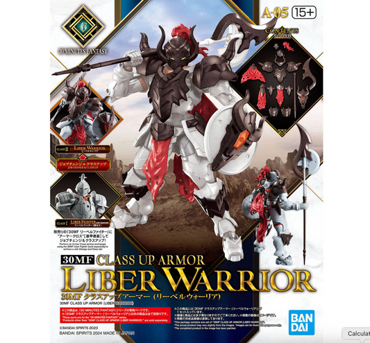 Bandai 2733967 30MF Liber Warrior "30 Minutes Fantasy" Class Up Armor Accessory Kit