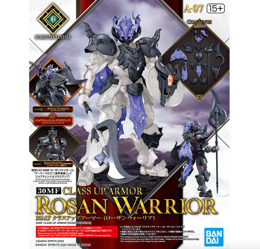 Bandai 2733971 30MF Rosan Warrior "30 Minutes Fantasy" Class Up Armor Accessory Kit