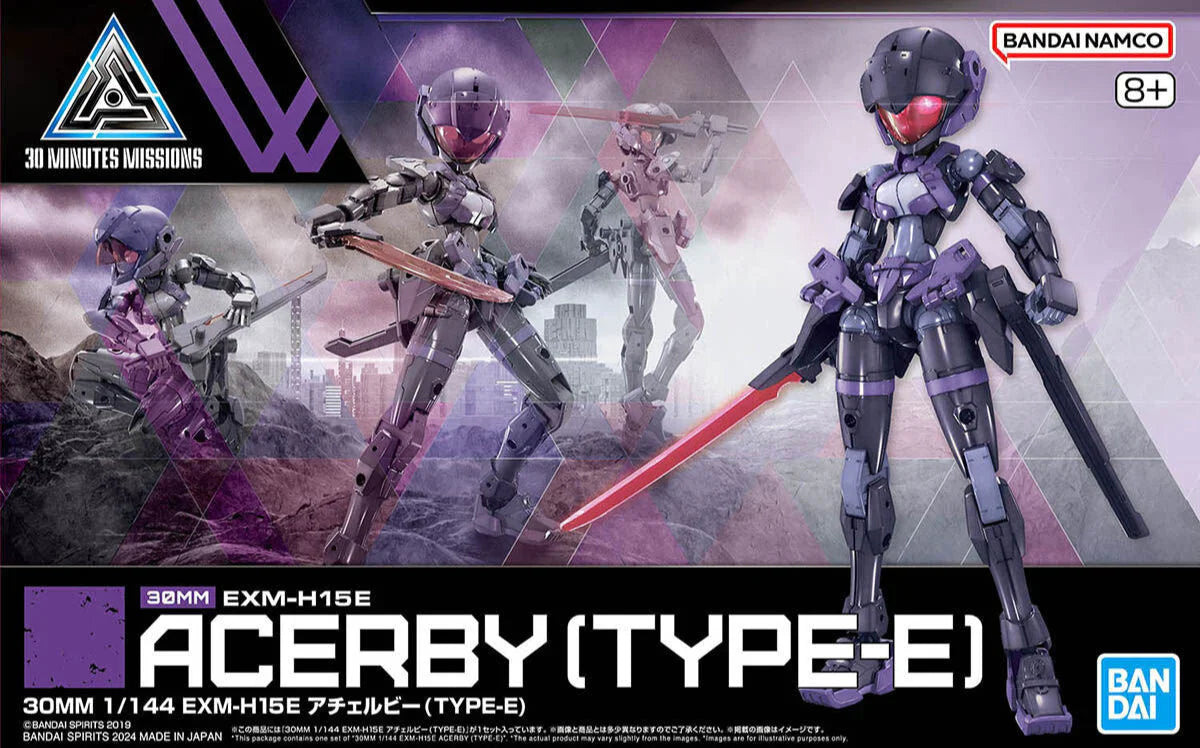 Bandai 2733983 1/144 30MM EXM-H15E Acerby (Type-E) "30 Minutes Missions"