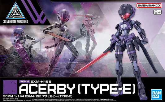 Bandai 2733983 1/144 30MM EXM-H15E Acerby (Type-E) "30 Minutes Missions"