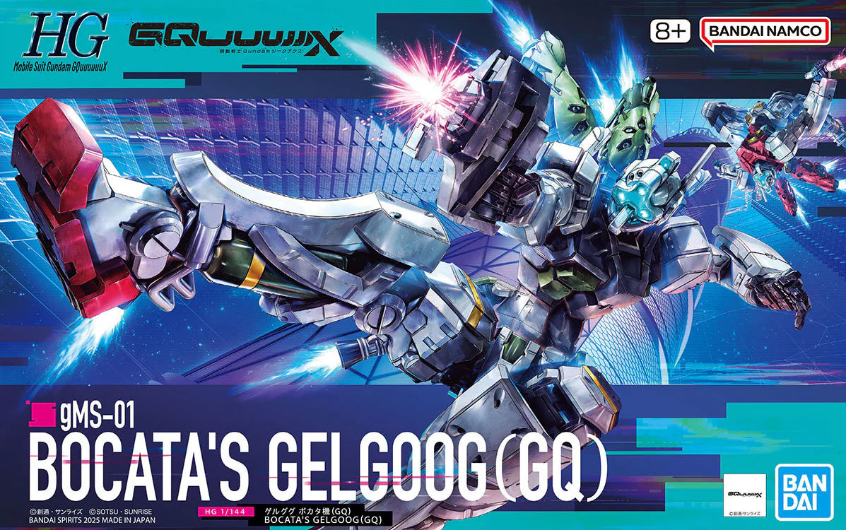 Bandai 2773788 1/144 HG GQuuuuuuX #05 Bocata's Gelgoog Mobile Suit Gundam