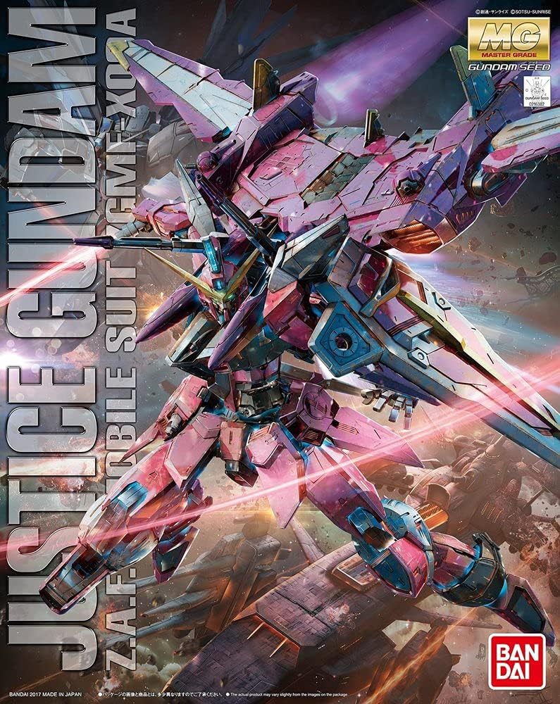 Bandai 5063150 (2374530) 1/100 MG Gundam SEED Series Justice Gundam