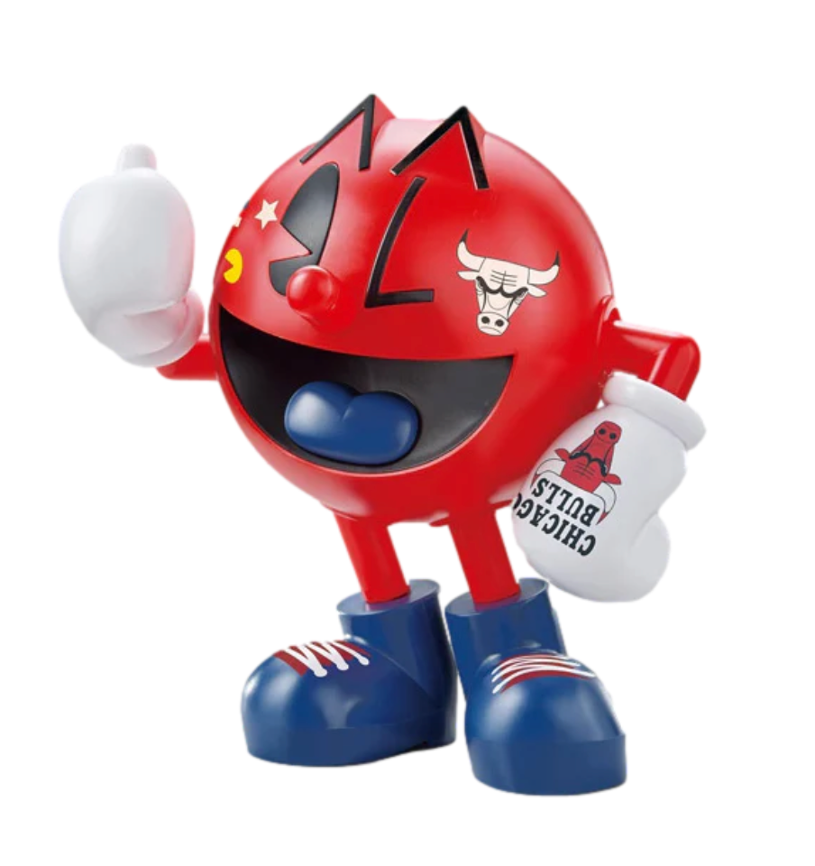 Bandai x NBA 2593836 Entry Grade Chicago Bulls Pac-Man Model Kit