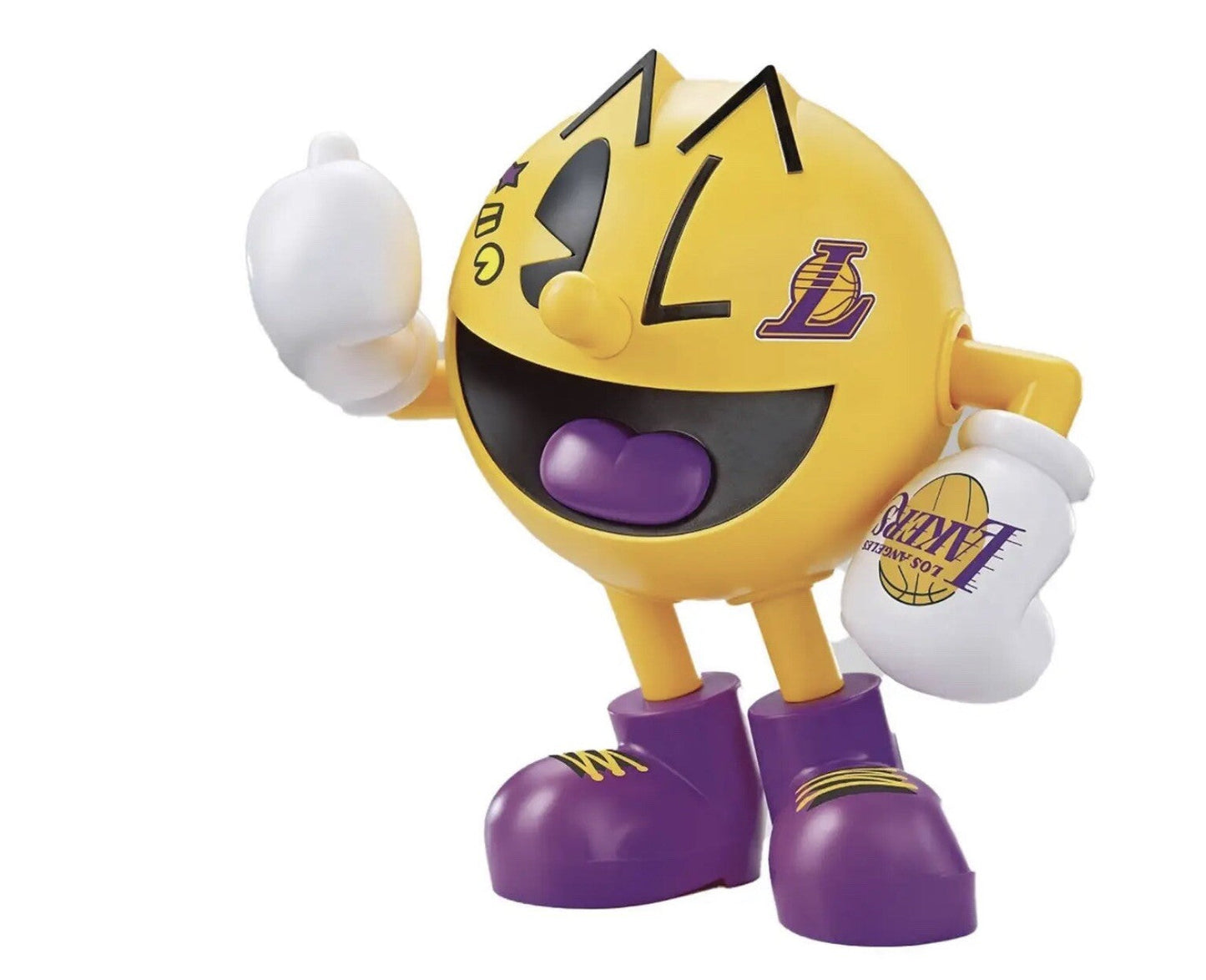 Bandai x NBA 2593839 Entry Grade Los Angeles Lakers Pac-Man Model Kit