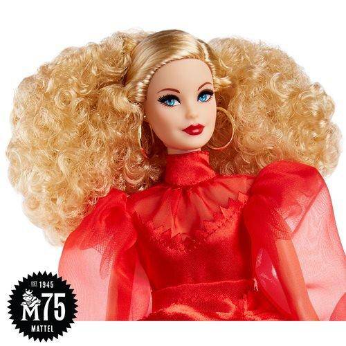 Barbie Collector Mattel 75th Anniversary Doll Blonde Hair