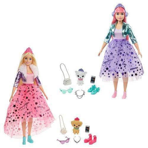 Barbie Princess Adventure Deluxe Doll with Pet - Choose your favorite