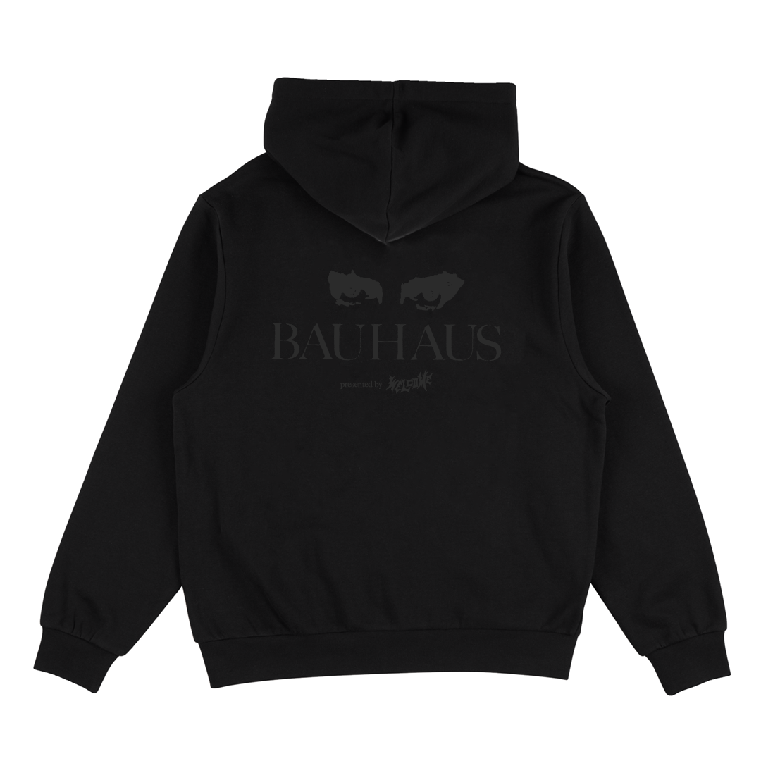 WELCOME X BAUHAUS EYES HOODED SWEATSHIRT