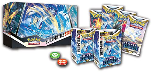 Pokémon TCG: Sword & Shield Silver Tempest Build & Battle Stadium