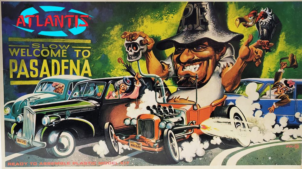 Atlantis Models 1271 1/25 Ed Big Daddy Roth Boss Fink Car & Figure (formerly Rev