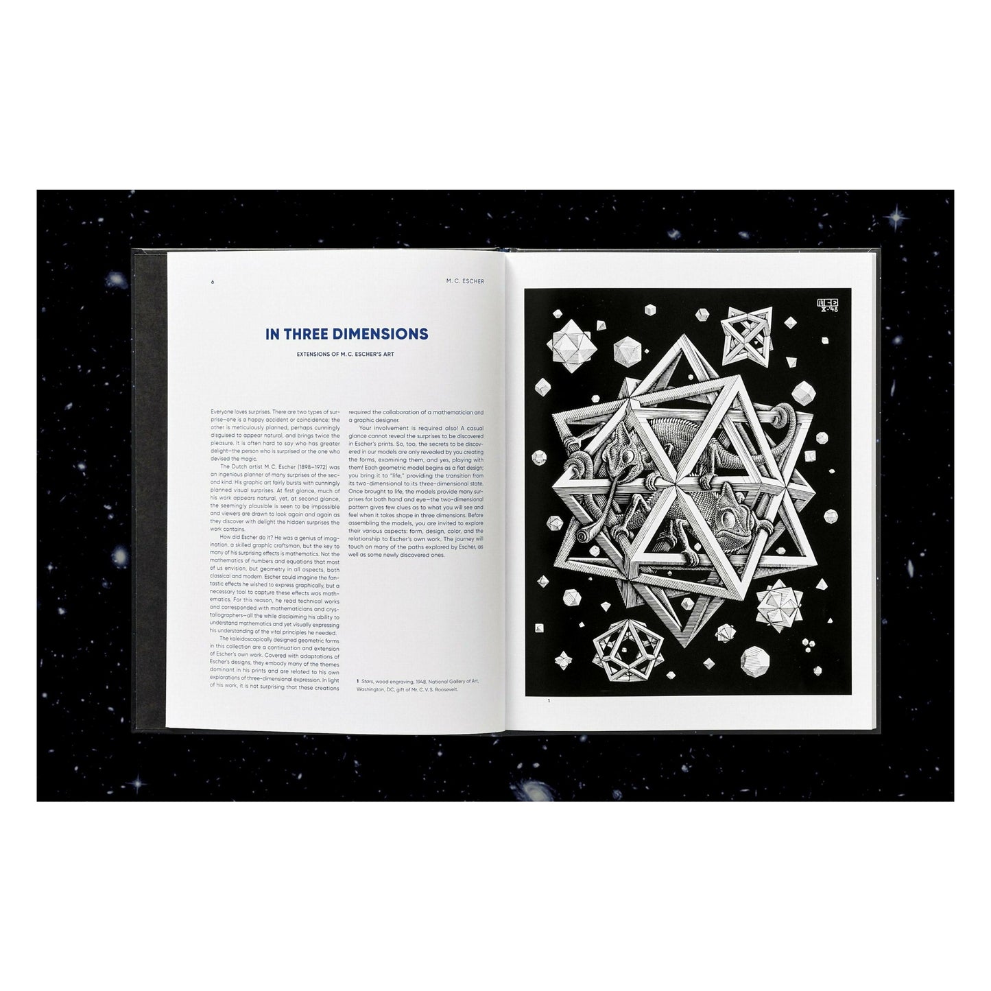M.C. Escher. Kaleidocycles (English)