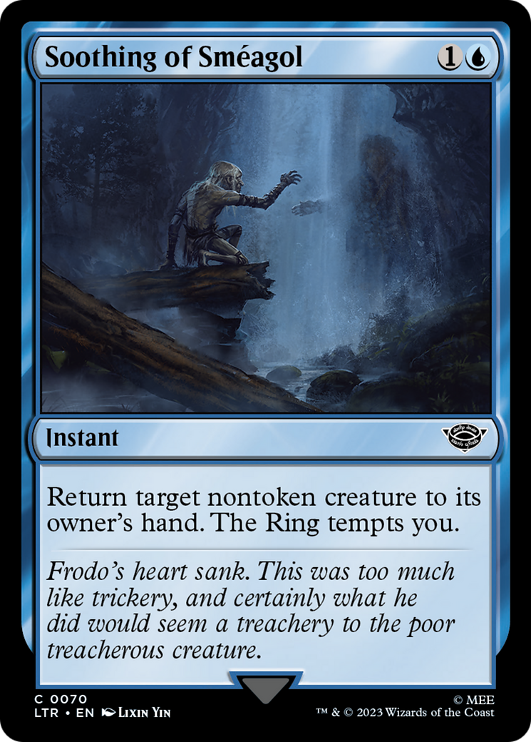 Soothing of Sméagol (LTR-070) - The Lord of the Rings: Tales of Middle-earth Foil