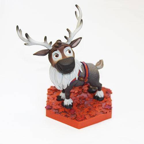 Beast Kingdom Frozen II - Elsa, Anna, Fire Spirit, the Nokk, Oalf - Mini Egg Attack Series MEA-014 6-Piece Figure Set