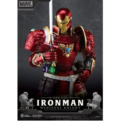 Beast Kingdom Medieval Knight Iron Man DAH-046 Dynamic 8-Ction Action Figure