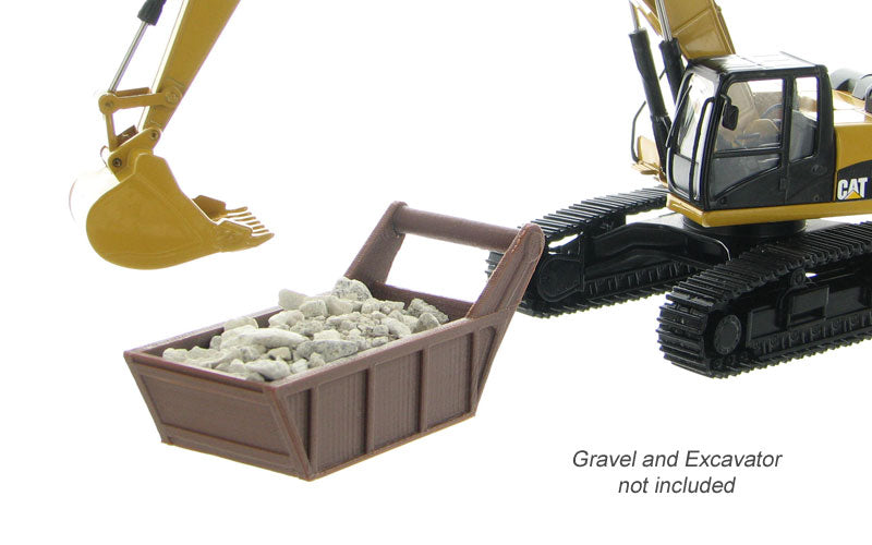 3D To Scale 50-160-BN 1/50 – Gravel Box Brown Diorama Accessory