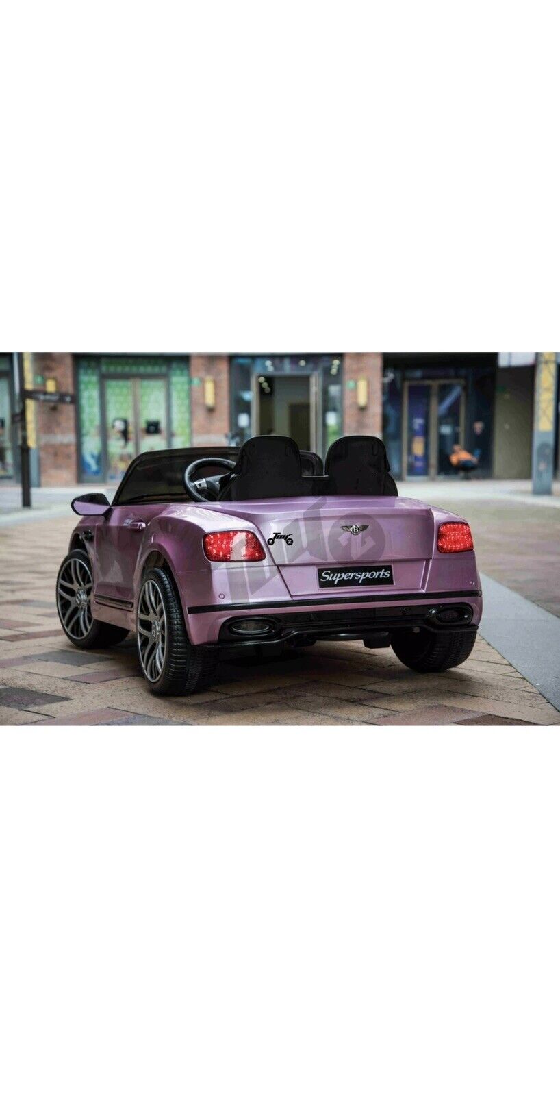 Bentley Continental Supersports 12V Electric Ride On Car with 2.4G Remote Control