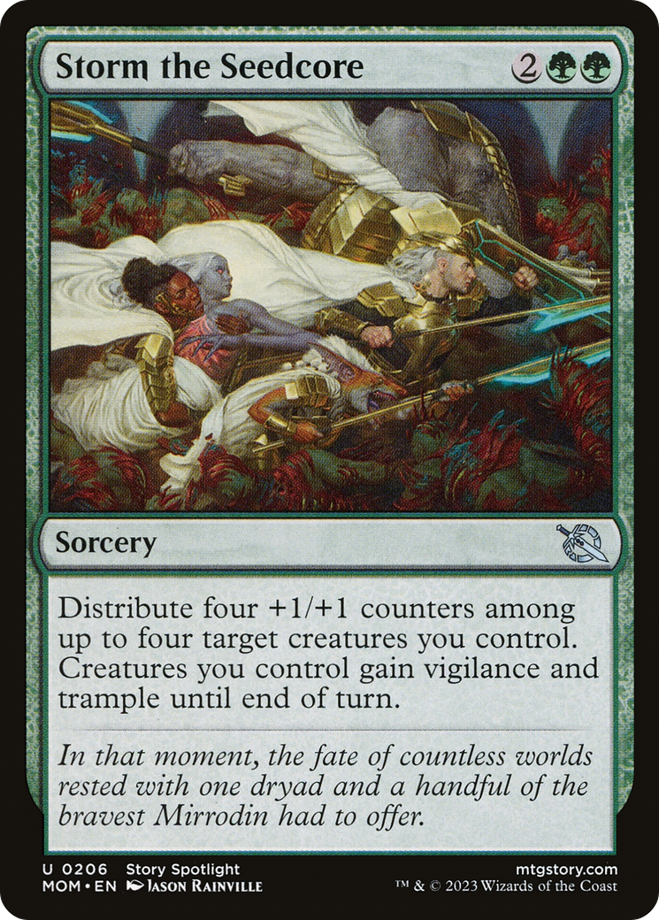 Storm the Seedcore (MOM-206) - March of the Machine Foil