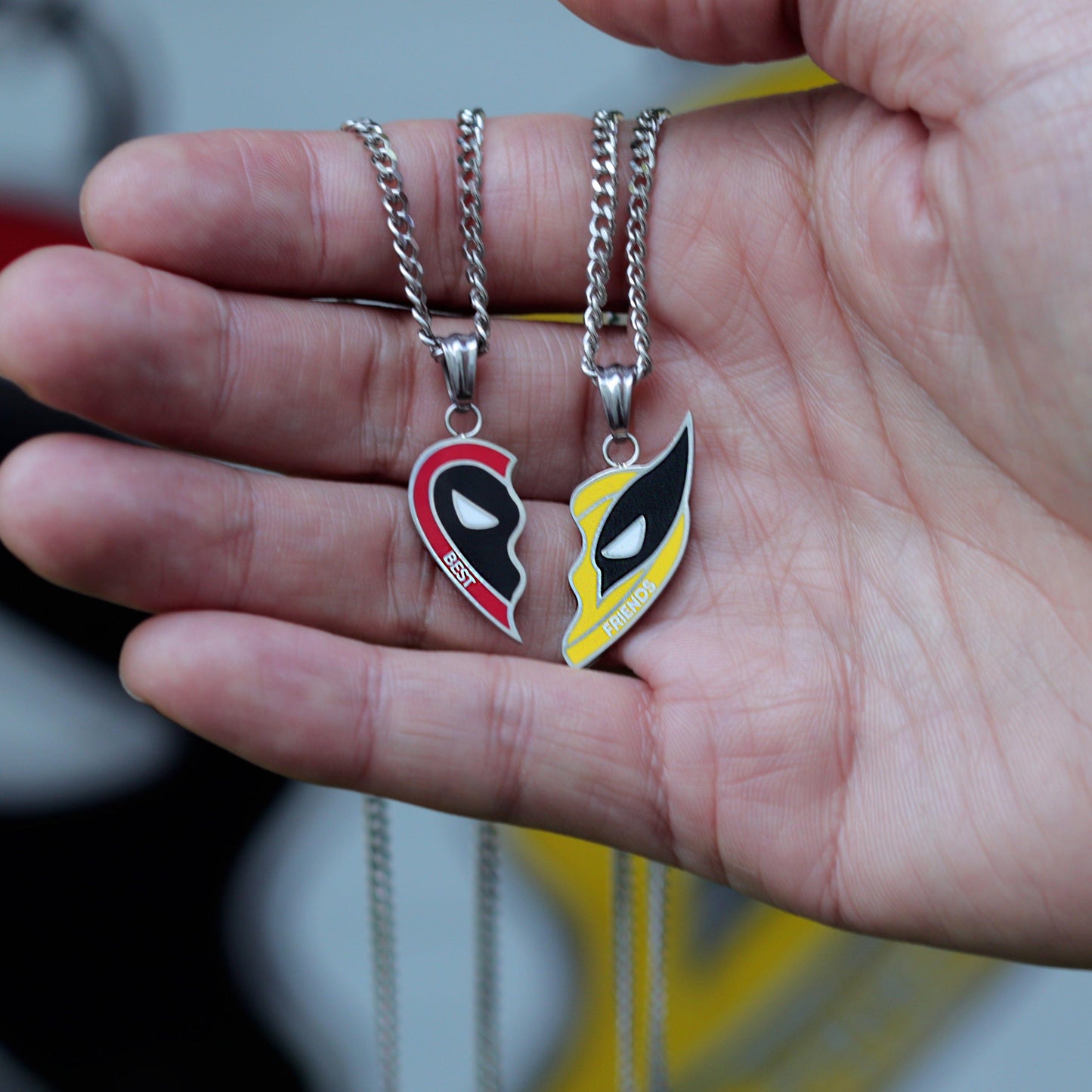 Marvel™ Deadpool & Wolverine BFF Pendant
