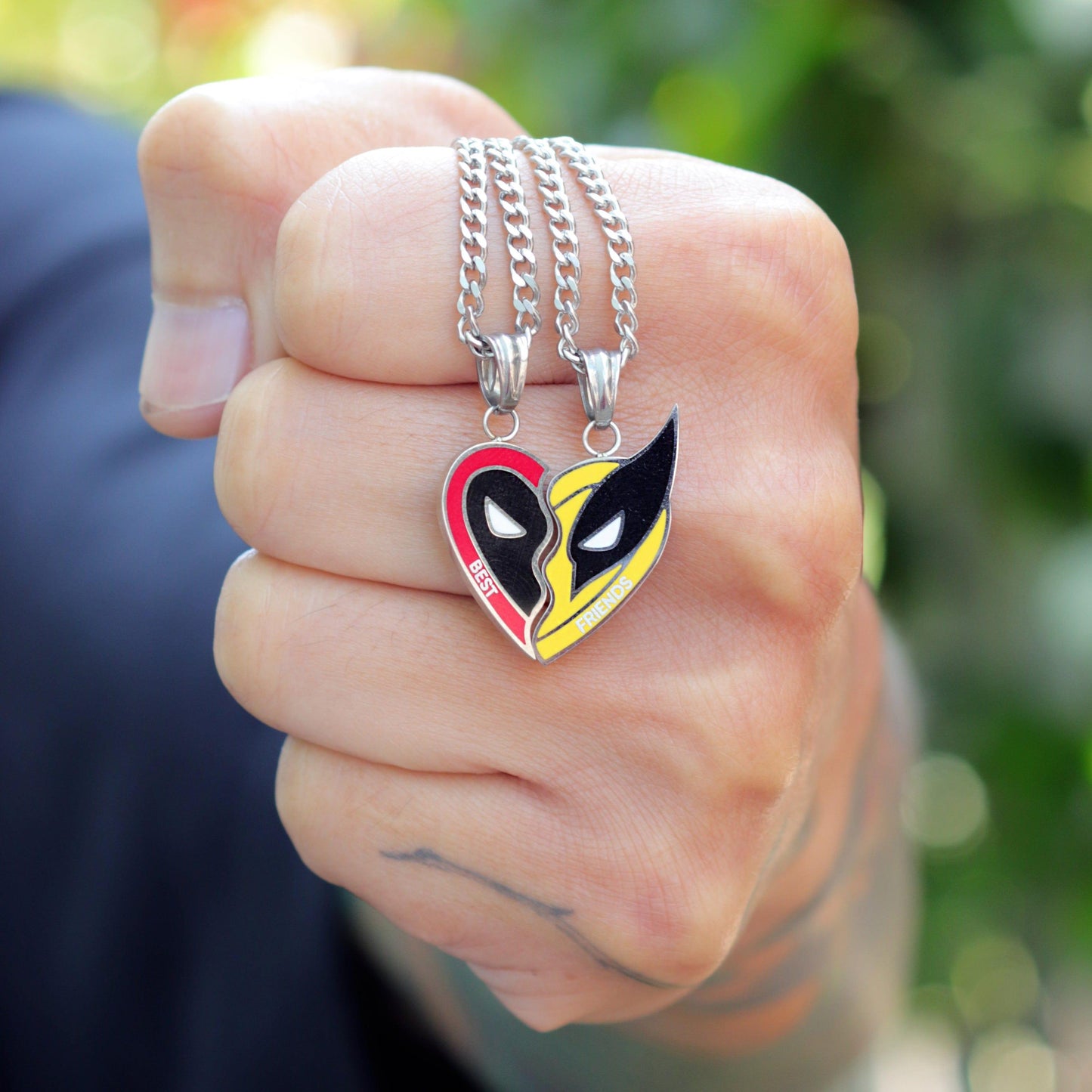 Marvel™ Deadpool & Wolverine BFF Pendant