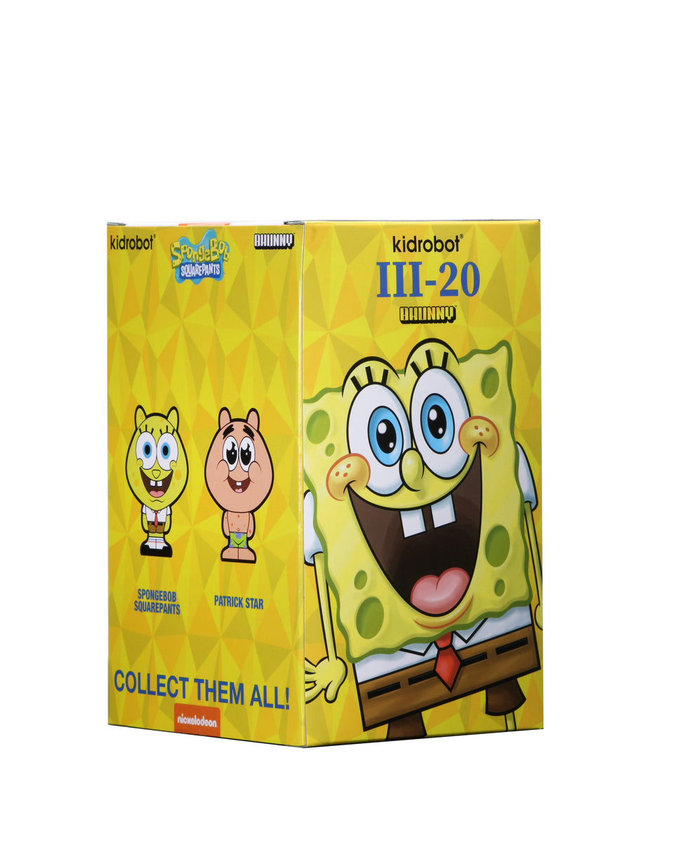 KIDROBOT x SPONGEBOB SQUAREPANTS BHUNNY 4" VINYL FIGURE