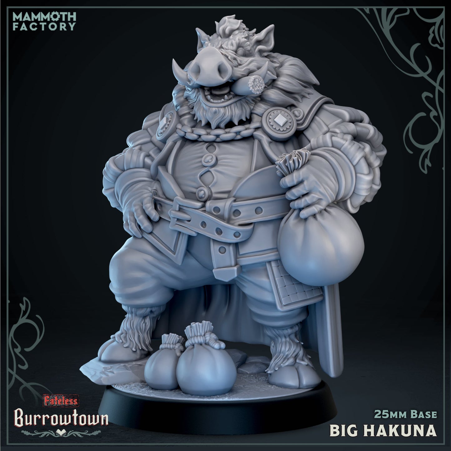 Big Hakuna (Male Hogfolk Noble) - Golden Apple Comics