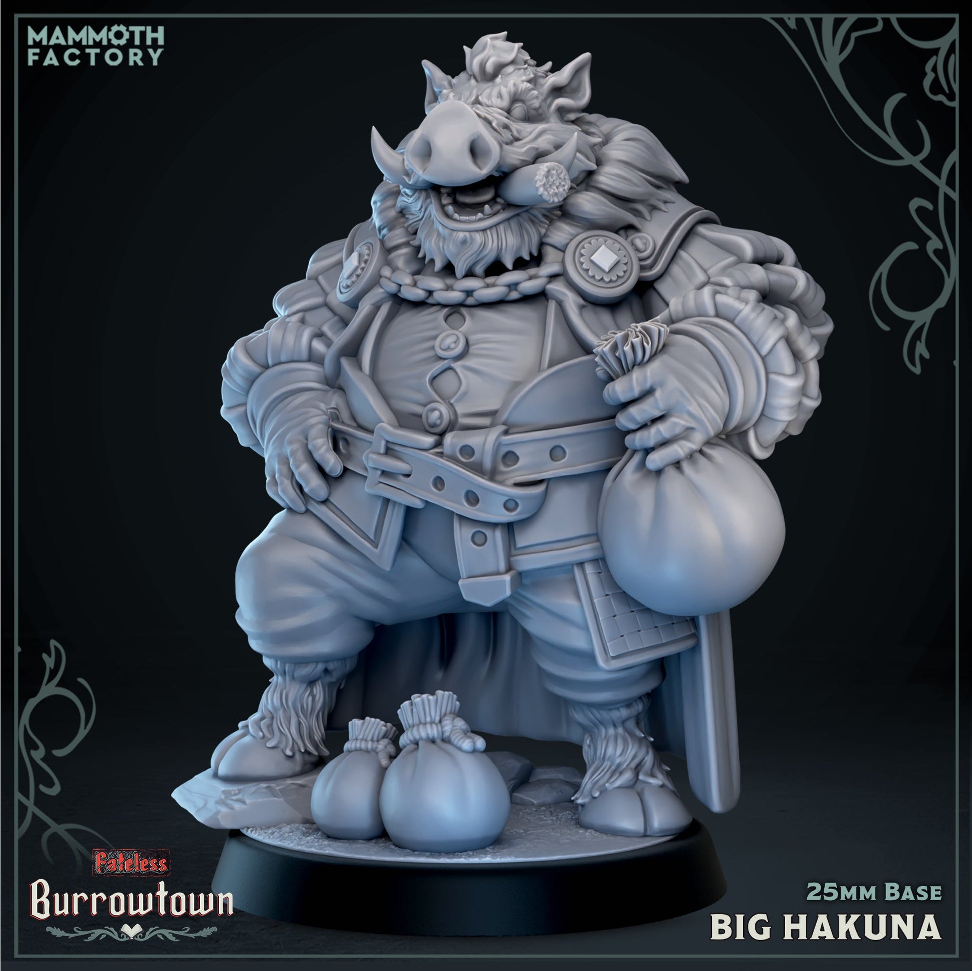 Big Hakuna (Male Hogfolk Noble) - Golden Apple Comics