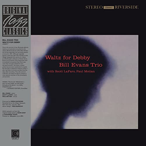Bill Evans Trio Waltz For Debby (Original Jazz Classics Series) [LP] [Vinyl]