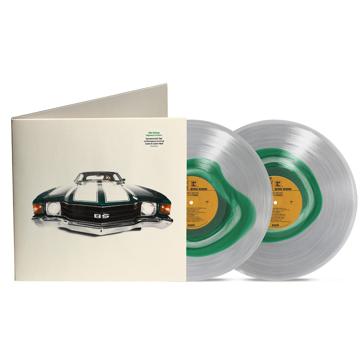 Billy Strings Highway Prayers (Indie Exclusive, Green/Clear Color-in-Color Vinyl) (2 Lp) [Vinyl]