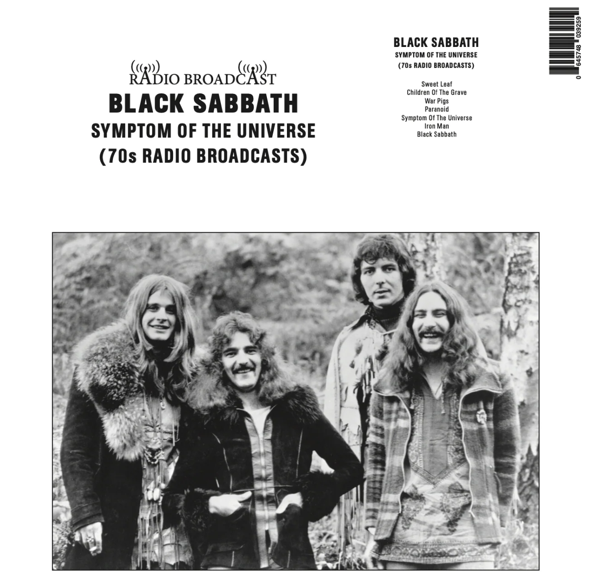 Symptom Of The Universe (70s Radio Broadcast) [Import] (Vinyl)