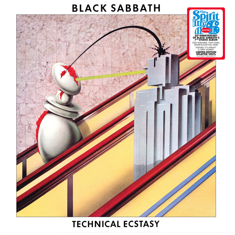Black Sabbath - Technical Ectasy (Spirit Of '76, Brick & Mortar Exclusive) [Clear With Green/Black Splatter Vinyl] [Vinyl]