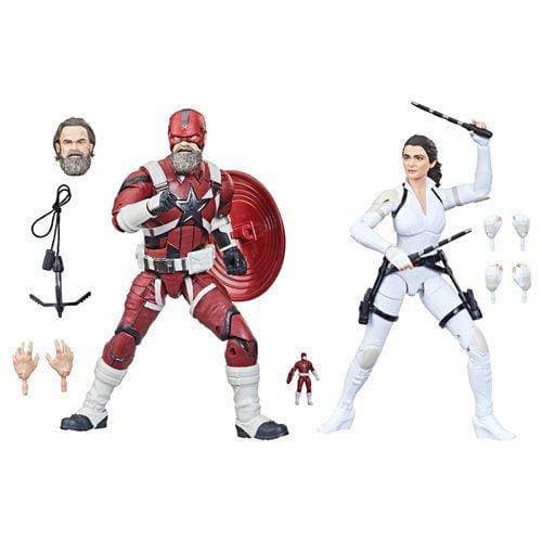 Black Widow Marvel Legends 6-Inch Red Guardian and Melina Vostkoff Action Figures