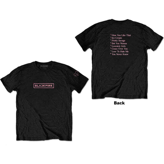 The Album Track list (T-Shirt)