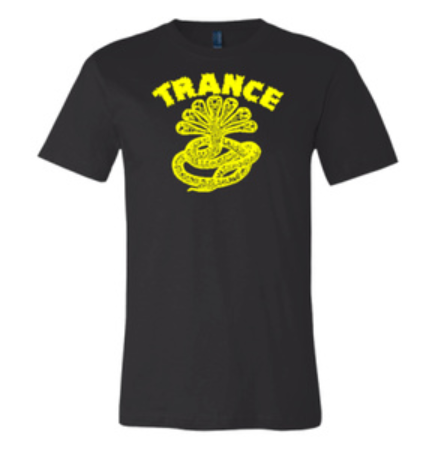 Trance Syndicate Records "Logo" Yellow Ink T-Shirt