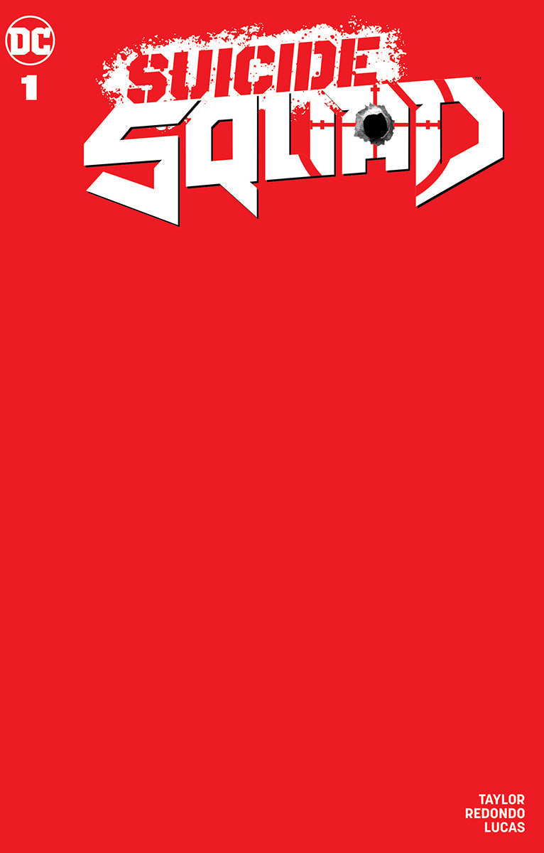Suicide Squad #1 Unknown Comics Red Blank Exclusive Var (12/18/2019) - Golden Apple Comics