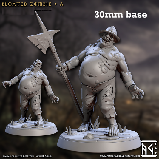 Bloated Zombie: Sculpt A (Male Zombie) - Golden Apple Comics