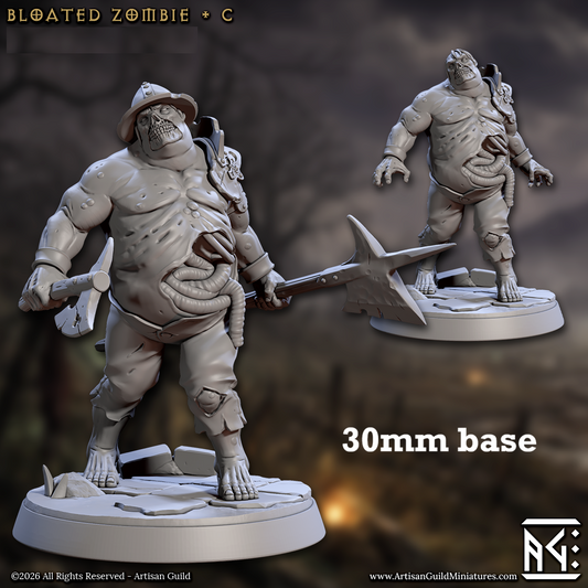 Bloated Zombie: Sculpt C (Male Zombie) - Golden Apple Comics