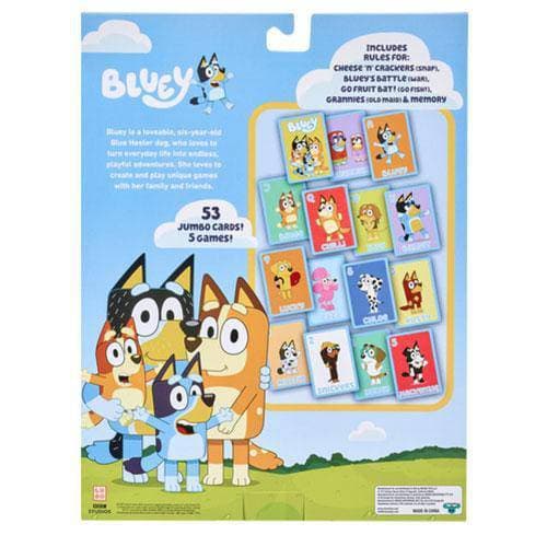 Bluey 5 in 1 Card Game Set