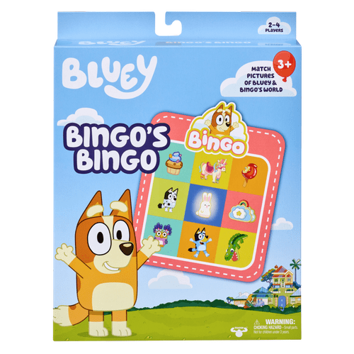 Bluey Bingo’s Bingo Game Set