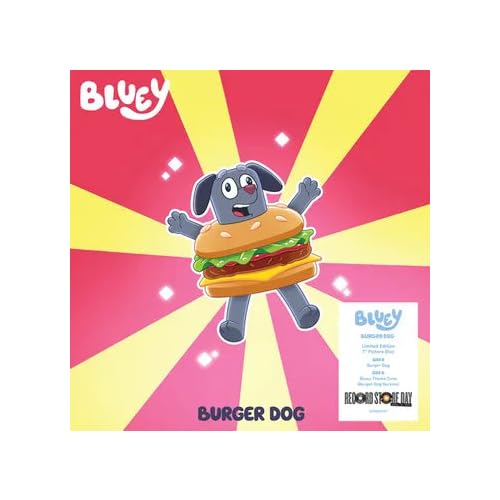 Burger Dog / Bluey Theme Tune (Burger Dog Ver) (Rsd 4.12.25) 7" Single (Vinyl) - Golden Apple Comics