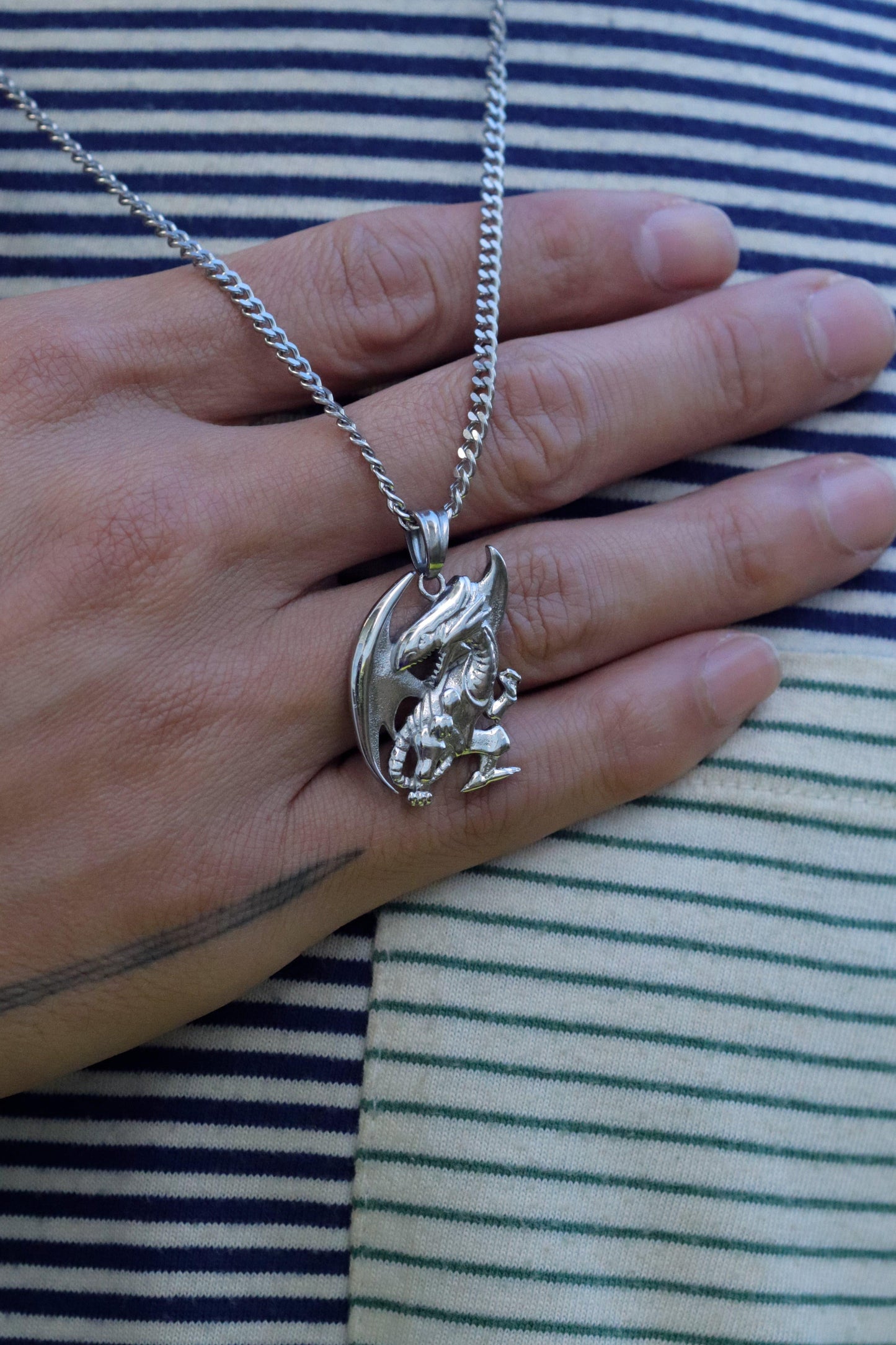 Yu-Gi-Oh!™ Blue Eyes White Dragon Pendant