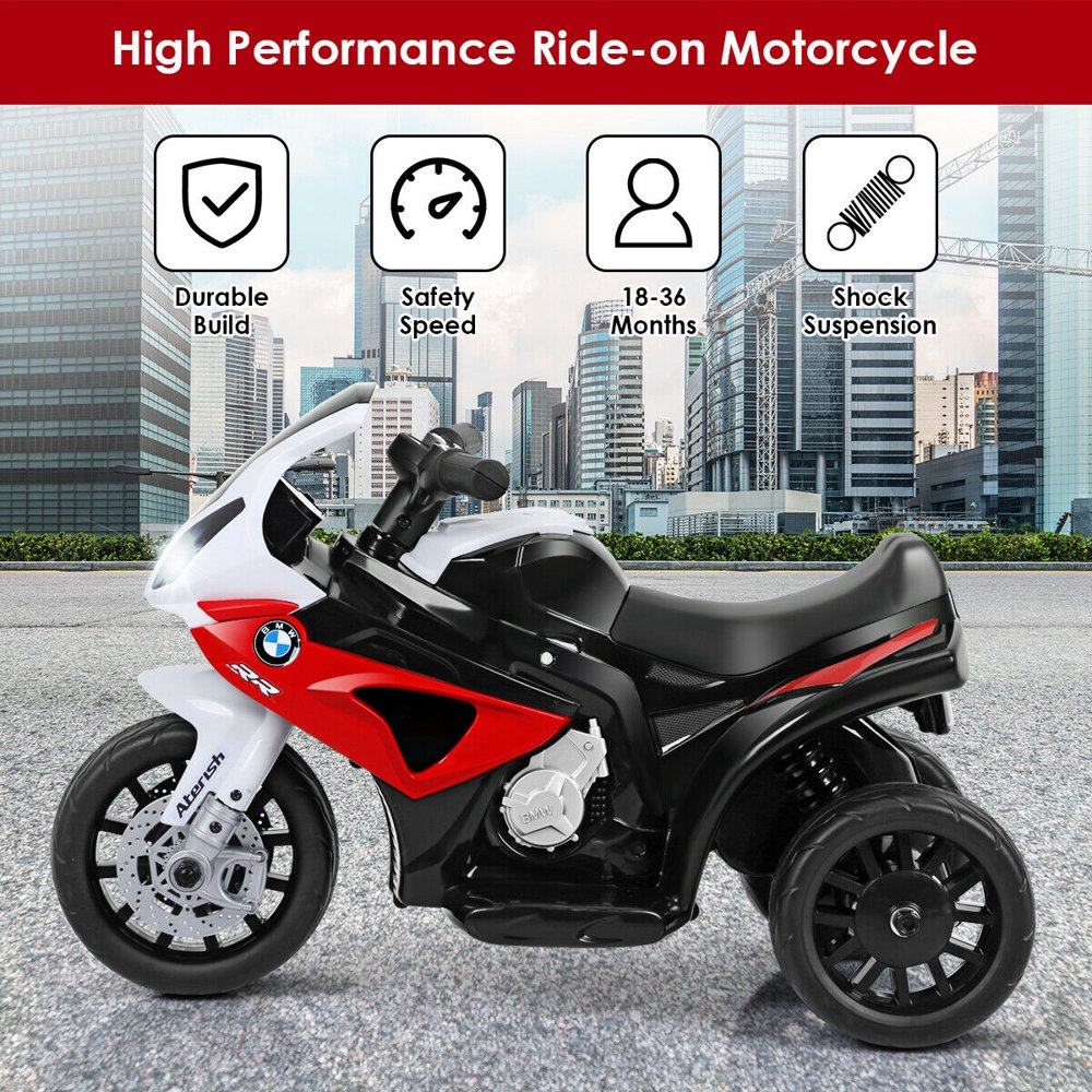 BMW Electric Motorcycle for Kids with Rechargeable Battery Included
