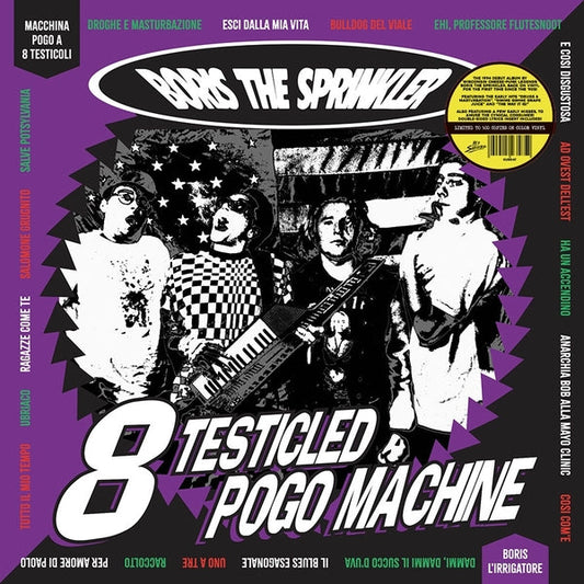 8 Testicled Pogo Machine (Color Vinyl) (Vinyl)
