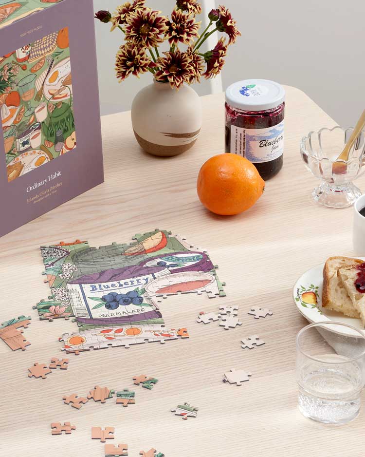 Breakfast with a View Puzzle by Jolanda Olivia Zürcher