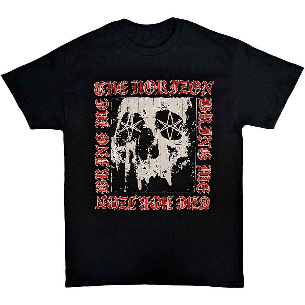 Bring Me The Horizon Metal Logo Skull [T-Shirt] - Golden Apple Comics