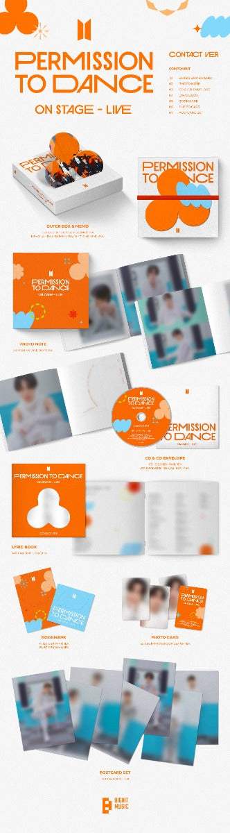 Permission To Dance On Stage - Live [Contact Ver.] (CD)