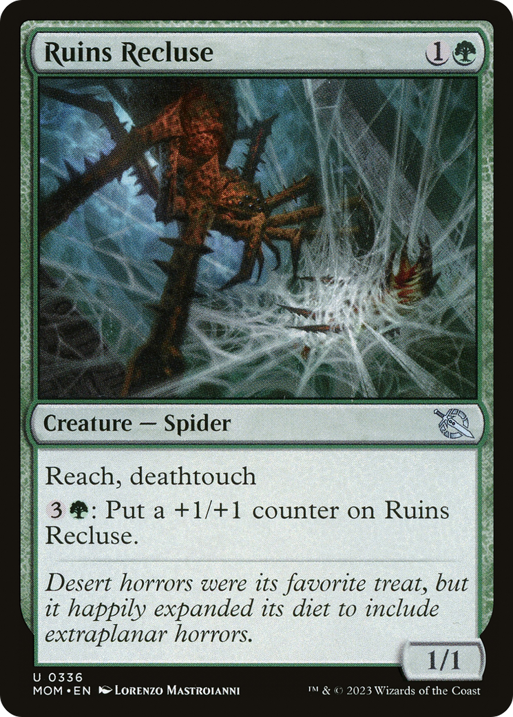 Ruins Recluse (MOM-336) - March of the Machine