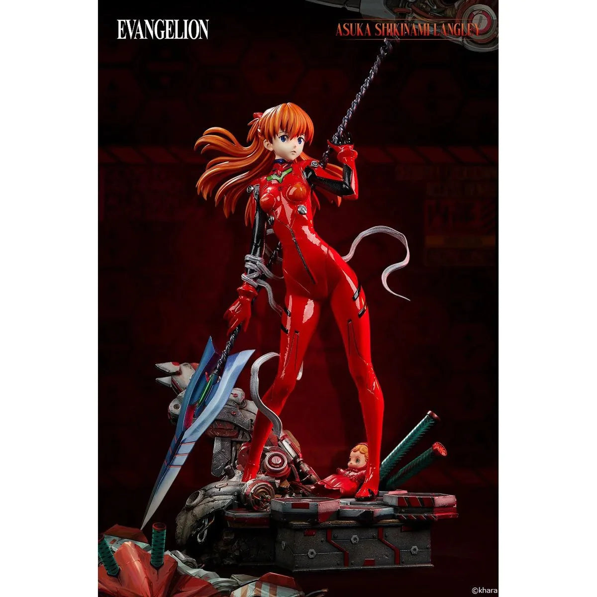 Rebuild of Evangelion Asuka Shikinami Langley Wonder Scale Series 1:4 Scale Statue