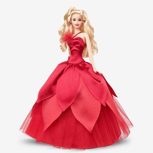 Barbie Holiday Doll 2022 (Dark Brown, Wavy Blonde , Light Brown or Straight Black Hair)