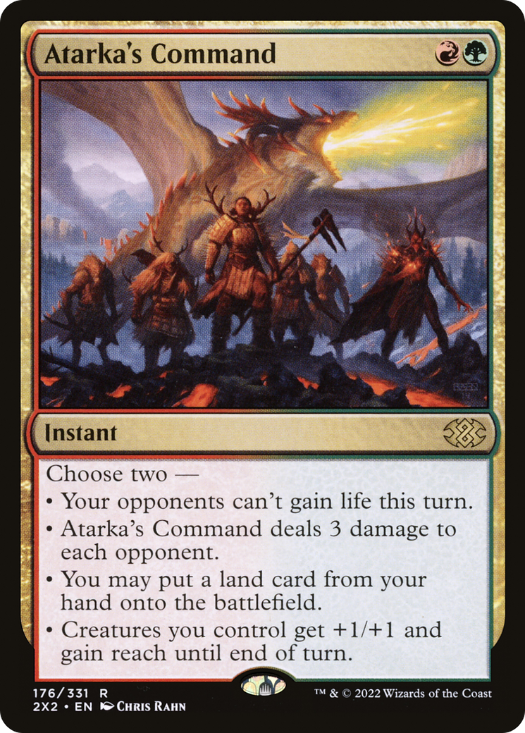 Atarka's Command (2X2-176) - Double Masters 2022