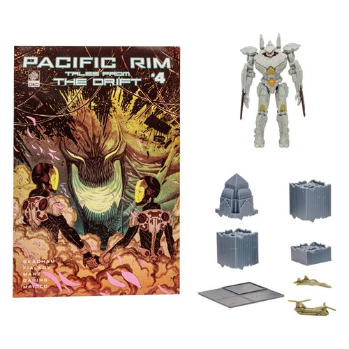 McFarlane Toys Pacific Rim Jaeger Wave 1 4-Inch Scale Action Figure with Comic Book - Choose a Figure