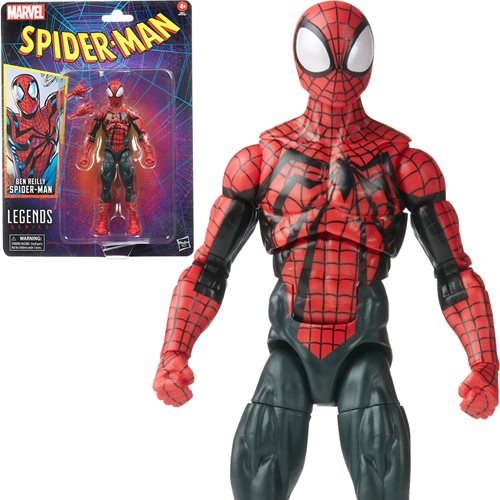 Spider-Man Retro Marvel Legends  6-Inch Action Figure - Choose Your Figure